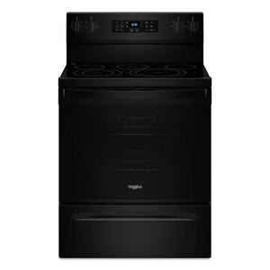 Whirlpool Black Electric Freestanding Range (5.3 Cu.Ft.) - YWFES5030RB