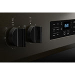 Whirlpool Print Resistant Black Stainless Electric Freestanding Range (5.3 Cu.Ft.) - YWFES5030RV