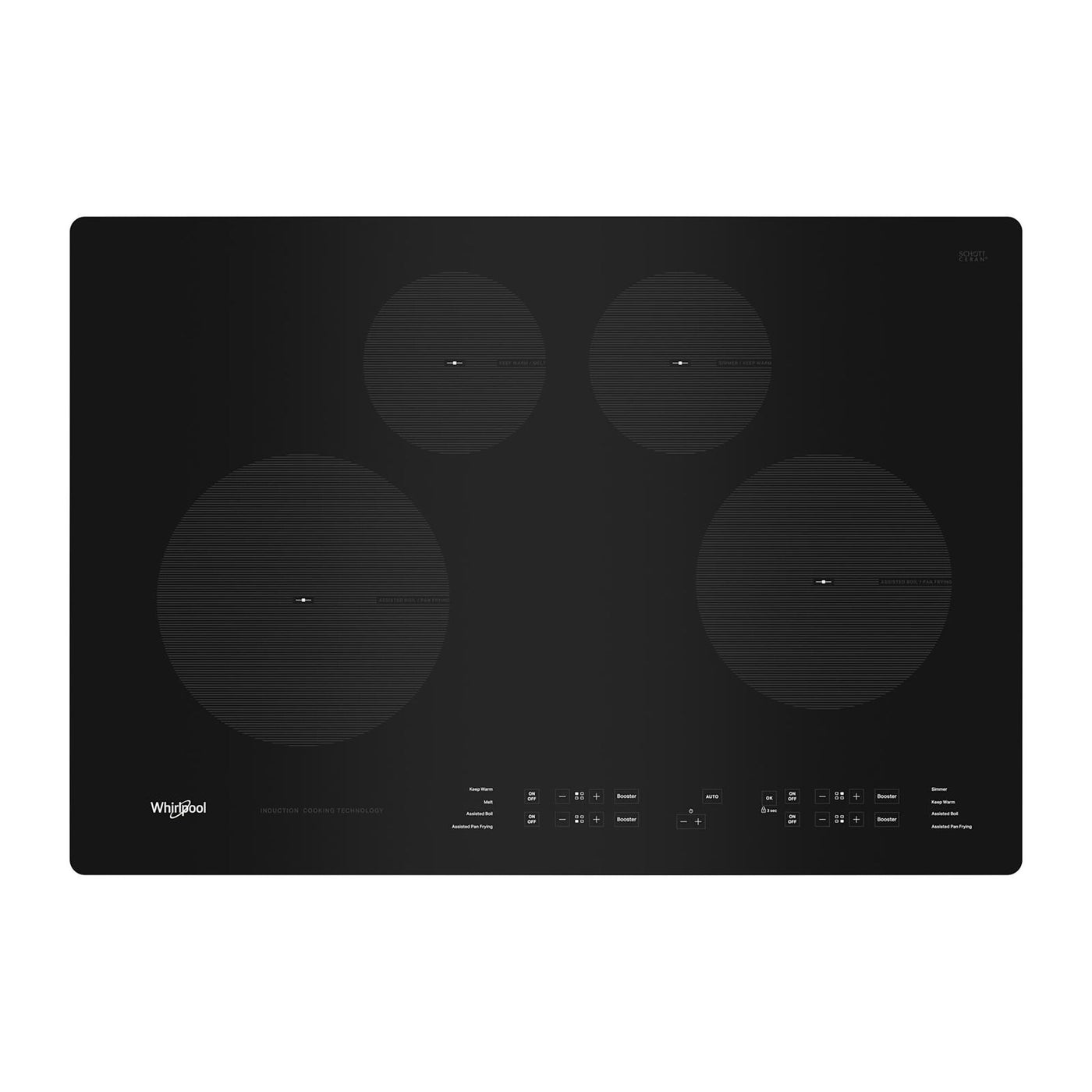 Whirlpool Black 30" Induction Cooktop - WCI55US0JB