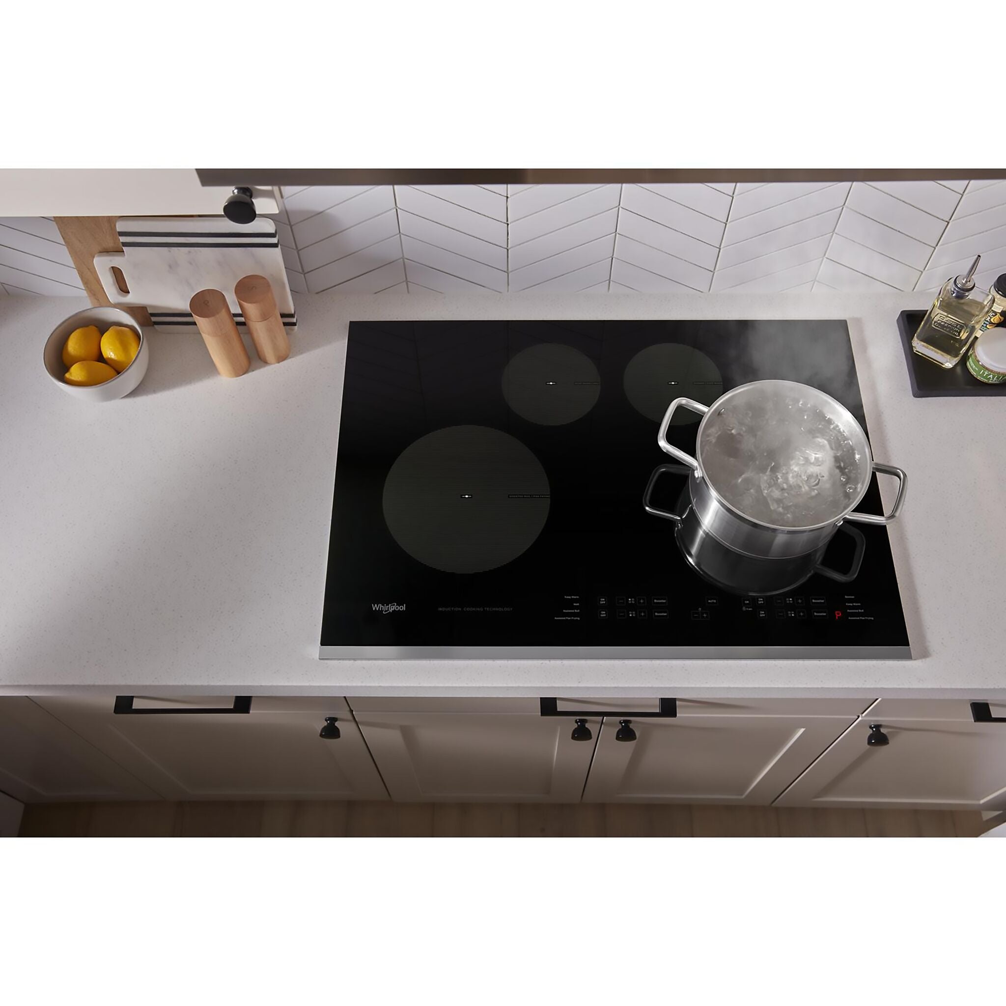 Whirlpool Stainless Steel 30" Induction Cooktop - WCI55US0JS
