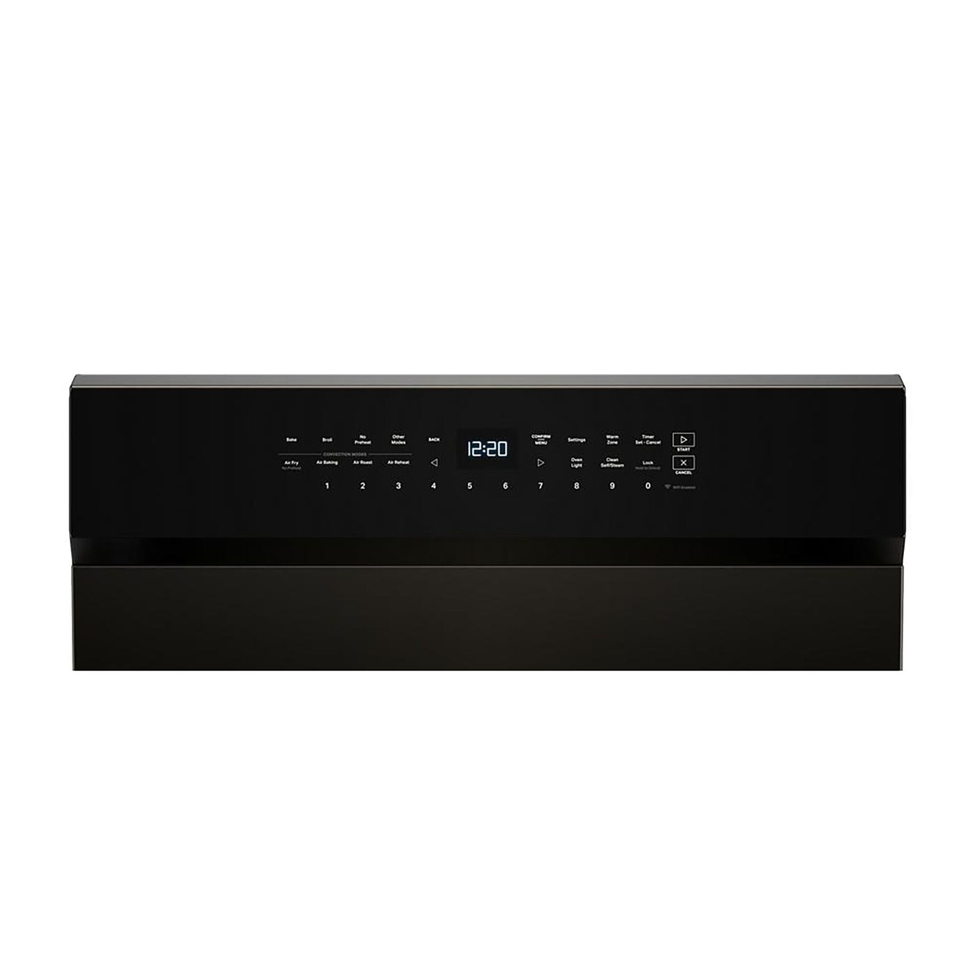 Whirlpool Print Resistant Black Stainless Electric Freestanding Range (5.3 Cu.Ft.) - YWFES7530RV