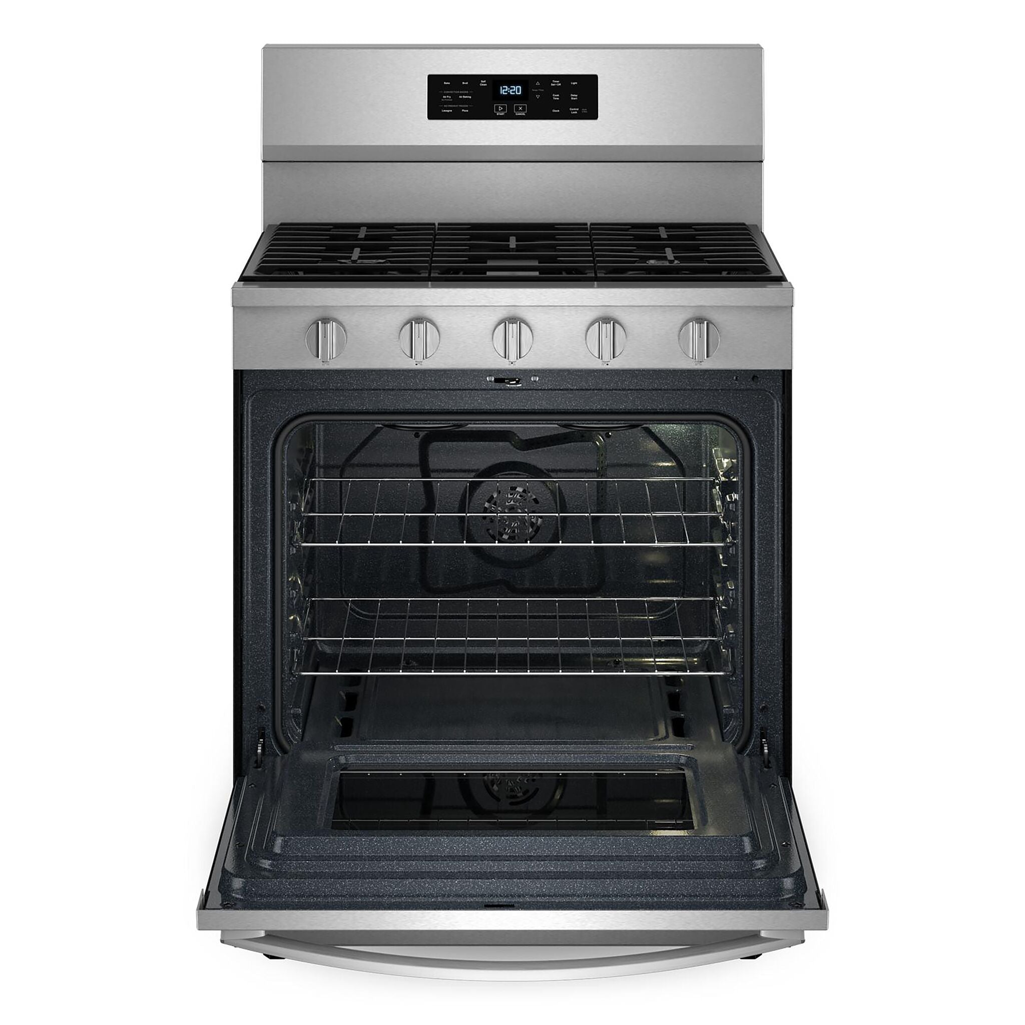 Whirlpool Fingerprint Resistant Stainless Steel Gas Freestanding Range (5 Cu.Ft.) - WFGS5030RZ