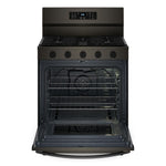 Whirlpool Print Resistant Black Stainless Gas Freestanding Range (5 Cu.Ft.) - WFGS5030RV