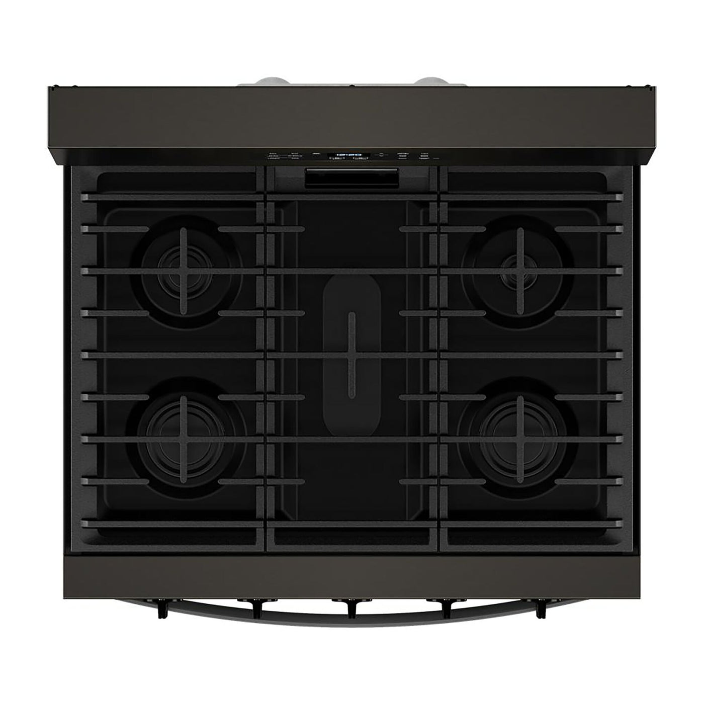 Whirlpool Print Resistant Black Stainless Gas Freestanding Range (5 Cu.Ft.) - WFGS5030RV