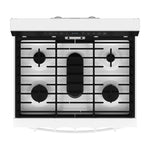 Whirlpool White Gas Freestanding Range (5 Cu.Ft.) - WFGS7530RW