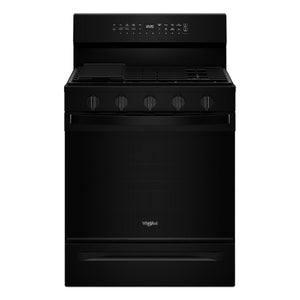 Whirlpool Black Gas Freestanding Range (5 Cu.Ft.) - WFGS7530RB