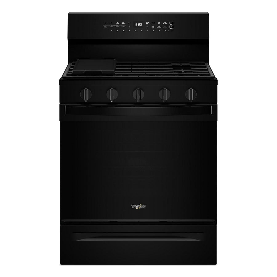 Whirlpool Black Gas Freestanding Range (5 Cu.Ft.) - WFGS7530RB