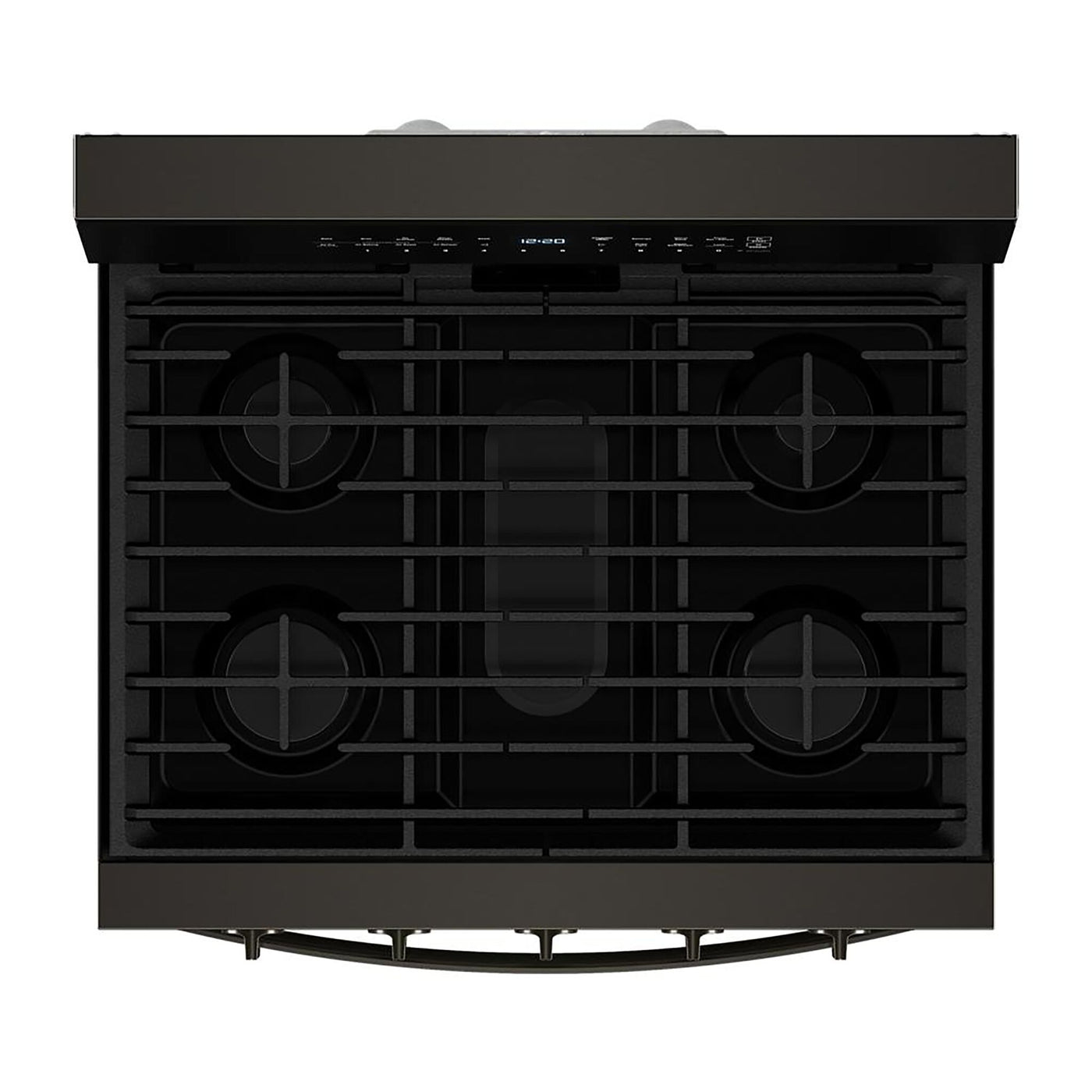 Whirlpool Print Resistant Black Stainless Gas Freestanding Range (5 Cu.Ft) - WFGS7530RV