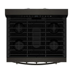 Whirlpool Print Resistant Black Stainless Gas Freestanding Range (5 Cu.Ft) - WFGS7530RV