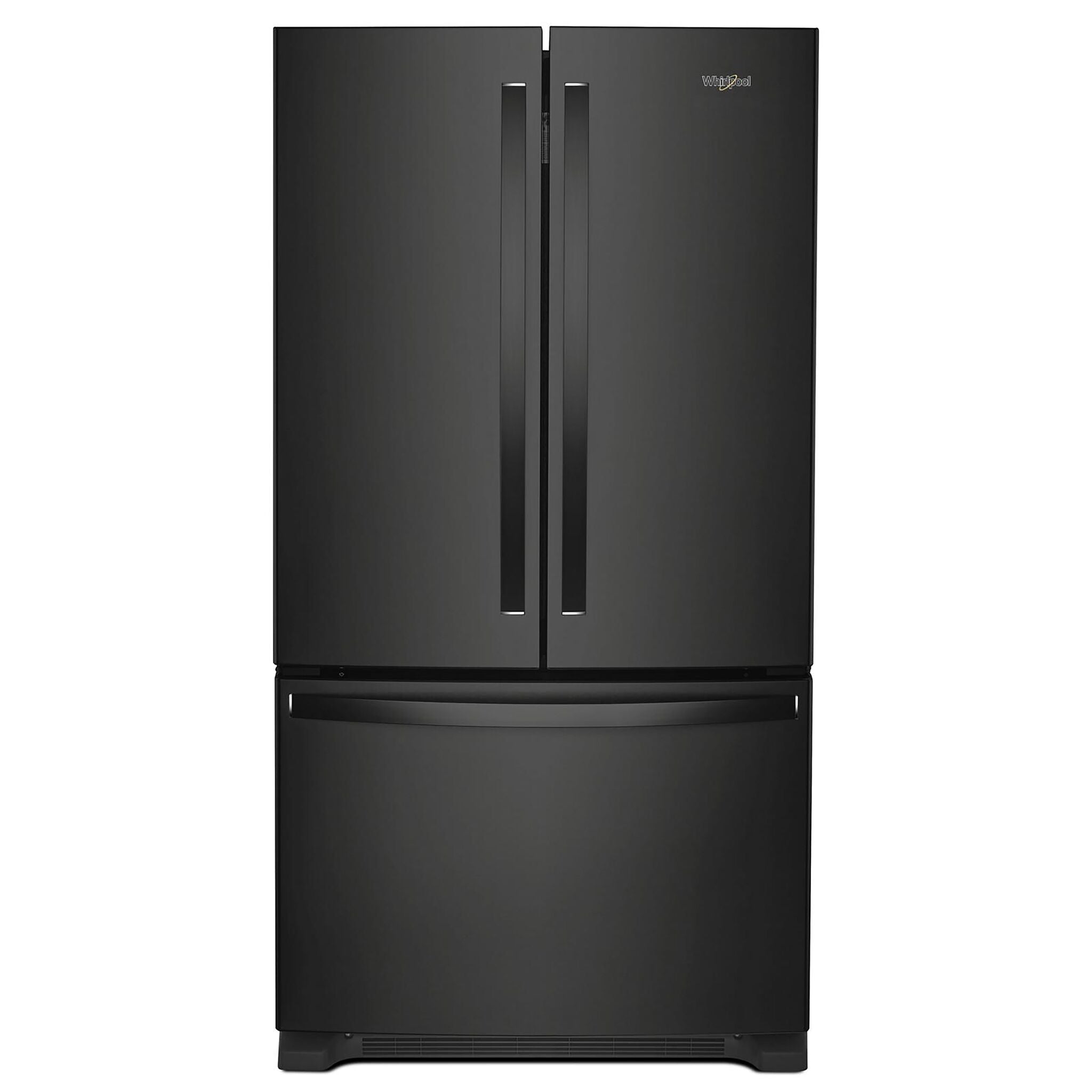 Whirlpool 35.75" 20 Cu. Ft. Black French Door Refrigerator - WRFC2036RB