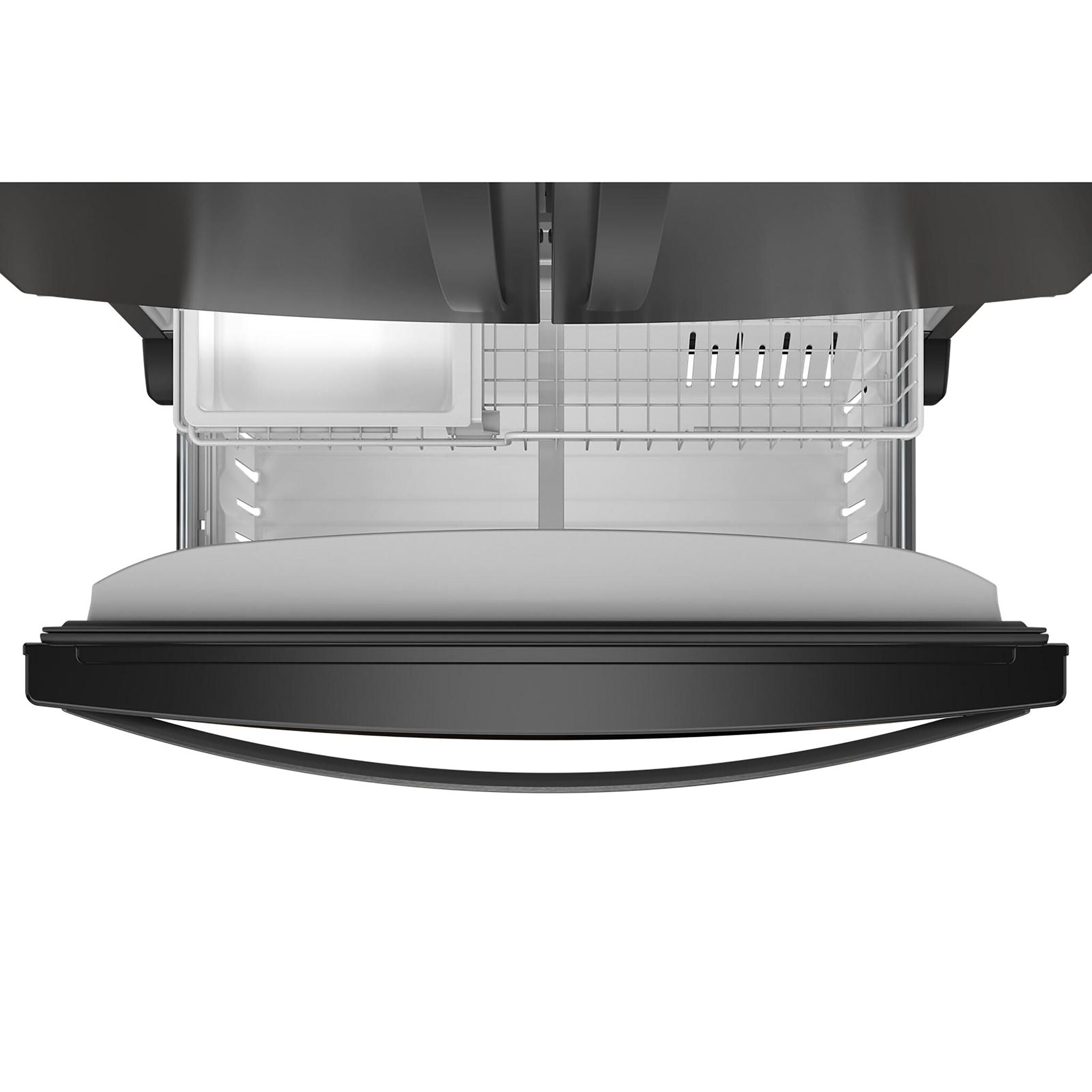 Whirlpool 35.75" 20 Cu. Ft. Black French Door Refrigerator - WRFC2036RB