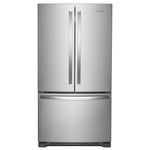 Whirlpool 35.75" 20 Cu. Ft. Fingerprint Resistant Stainless Steel French Door Refrigerator - WRFC2036RZ