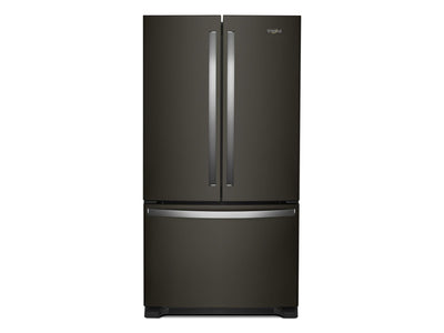 Whirlpool Fingerprint Resistant Black Stainless French Door Refrigerator (20 Cu.Ft.) - WRFC2036RV