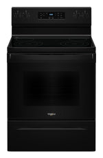 Whirlpool Black 30" Electric Range (5.30 Cu Ft) - YWFES3530RB