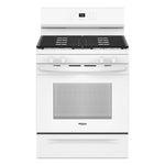 Whirlpool White 30" Gas Range (5.0 Cu Ft) - WFGS3530RW
