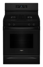 Whirlpool Black 30" Gas Range (5.0 Cu Ft) - WFGS3530RB
