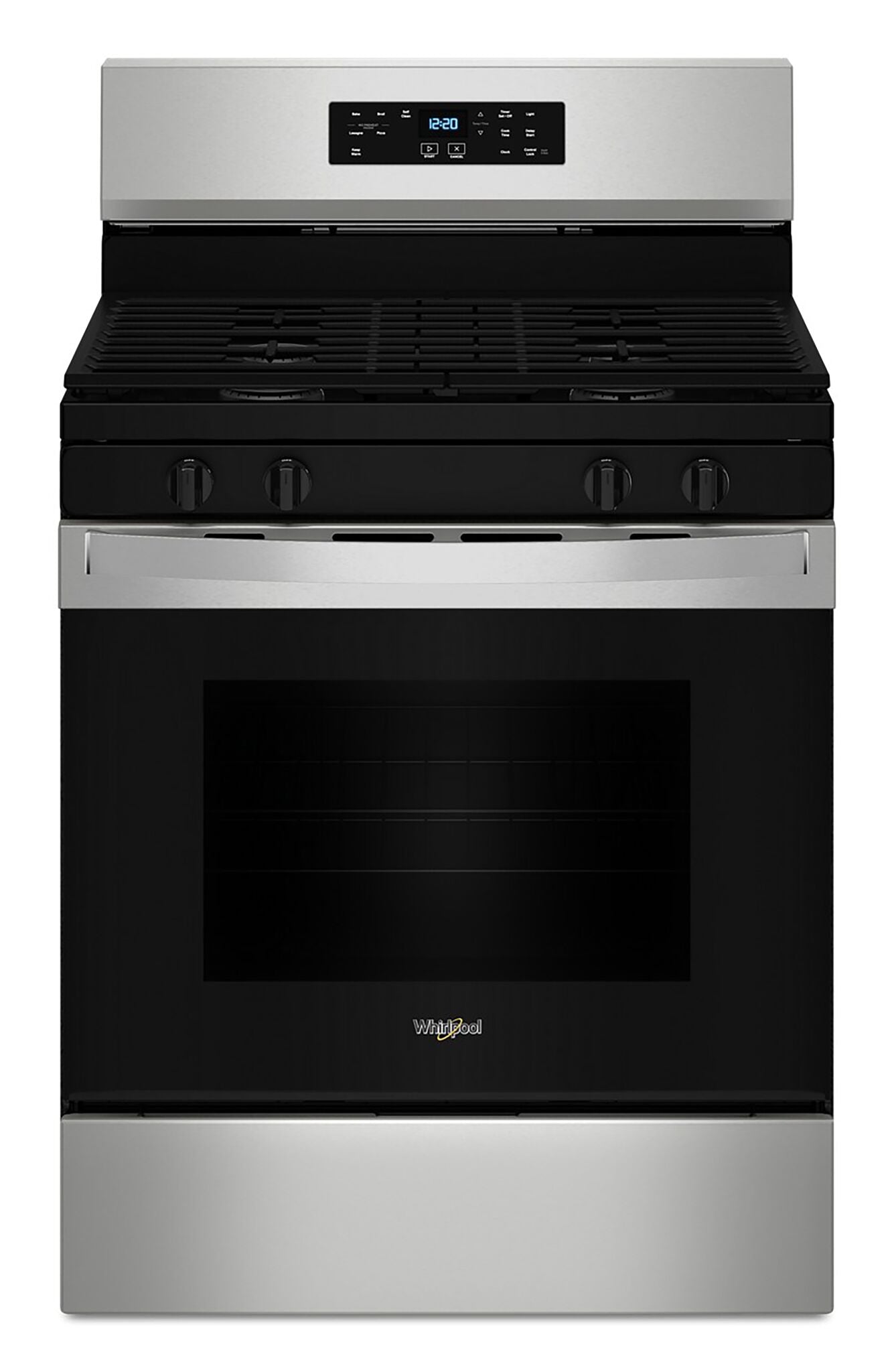 Whirlpool Stainless Steel 30" Gas Range (5.0 Cu Ft) - WFGS3530RS