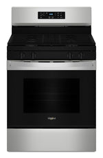 Whirlpool Stainless Steel 30" Gas Range (5.0 Cu Ft) - WFGS3530RS