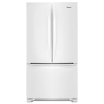 Whirlpool White French Door Refrigerator (25.2 Cu.Ft.) - WRFF3236RW