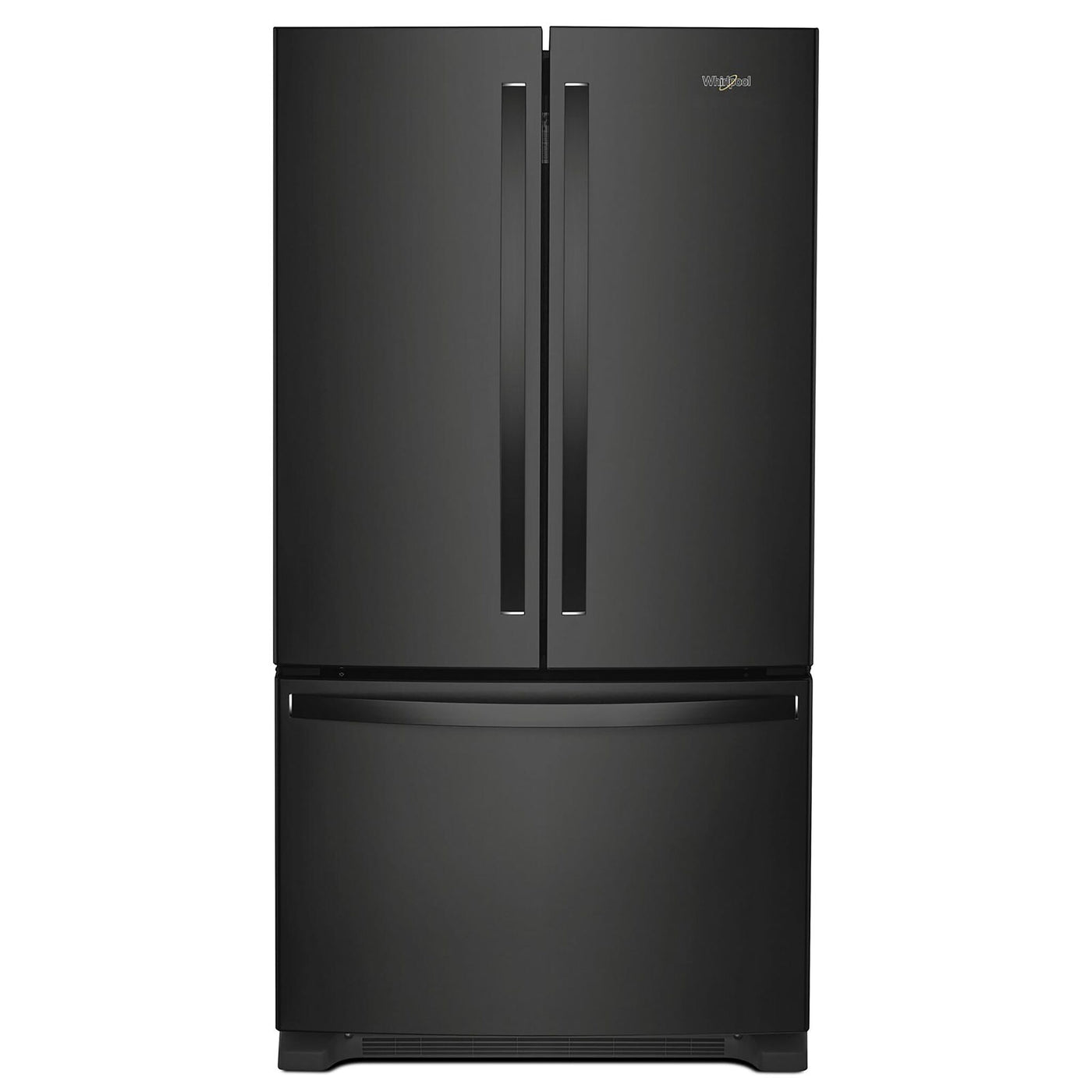 Whirlpool Black French Door Refrigerator (25.2 Cu.Ft.) - WRFF3236RB