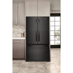 Whirlpool Black French Door Refrigerator (25.2 Cu.Ft.) - WRFF3236RB