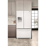 Whirlpool White French Door Refrigerator (24.7 Cu.Ft.) - WRFF3436RW