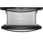 Whirlpool 35.75" 24.5 Cu. Ft. Black French Door Refrigerator - WRMF3636RB