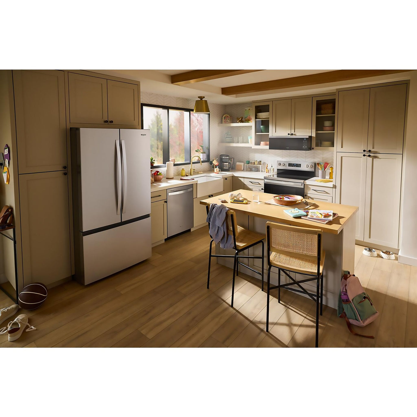 Whirlpool Fingerprint Resistant Stainless Steel Refrigerator (31 Cu.ft.) - WRFF3336SZ