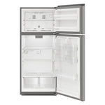 Whirlpool 28.25" 16.3 Cu. Ft. Stainless Steel Top-Freezer Refrigerator - WRTX5328PM