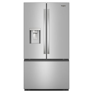 Whirlpool Fingerprint Resistant Stainless Steel French Door Refrigerator (30 Cu.ft.) - WRFF3536SZ