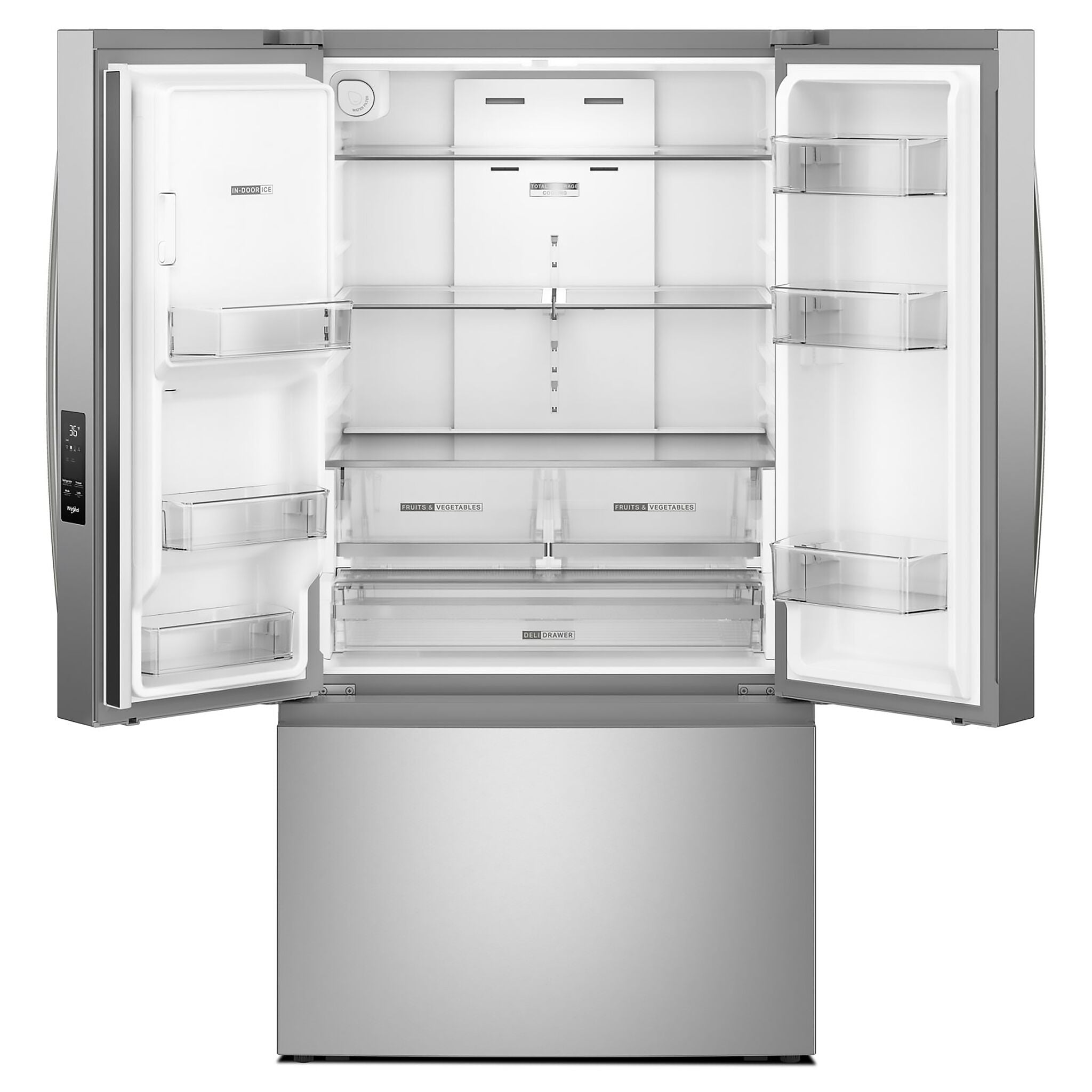 ＲｅＦａ 84 cm freestanding cross-door refrigerator stainless steel