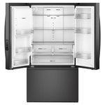 Whirlpool 36" 30 Cu. Ft. Fingerprint Resistant Black Stainless French Door Refrigerator - WRFF3536SV