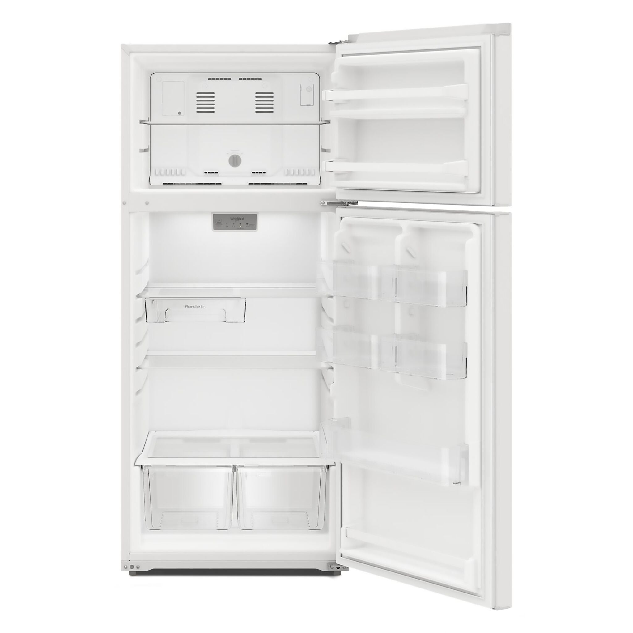 Whirlpool 28.25" 16White Top-Freezer Refrigerator (16.3 cu ft) - WRTX5028PW