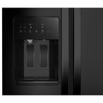 Whirlpool Black Counter-Depth Side-by-Side Refrigerator (20.85 Cu. Ft.) - WRSC5536RB