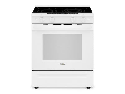 Whirlpool White Slide-In Electric Range (5.3 Cu.Ft.) - YWSES7530RW
