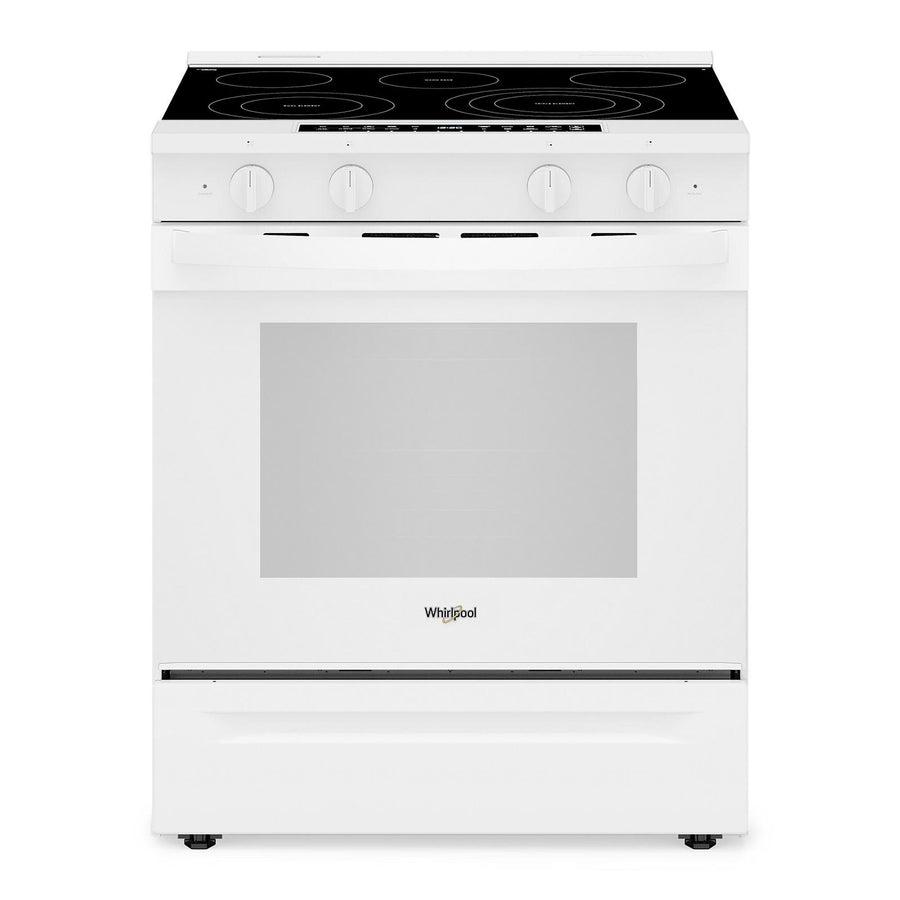Whirlpool White Slide-In Electric Range (5.3 Cu.Ft.) - YWSES7530RW