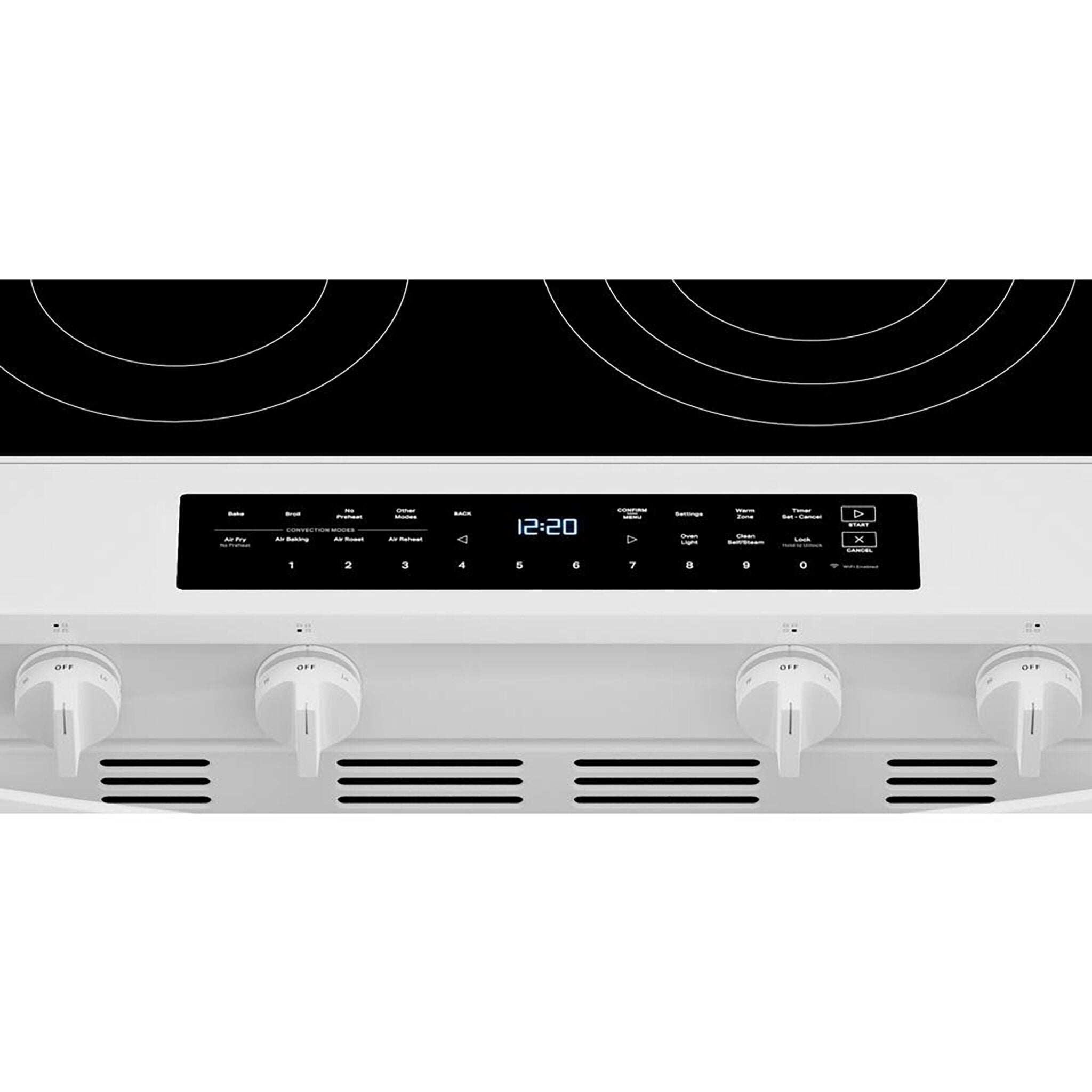 Whirlpool White Slide-In Electric Range (5.3 Cu.Ft.) - YWSES7530RW