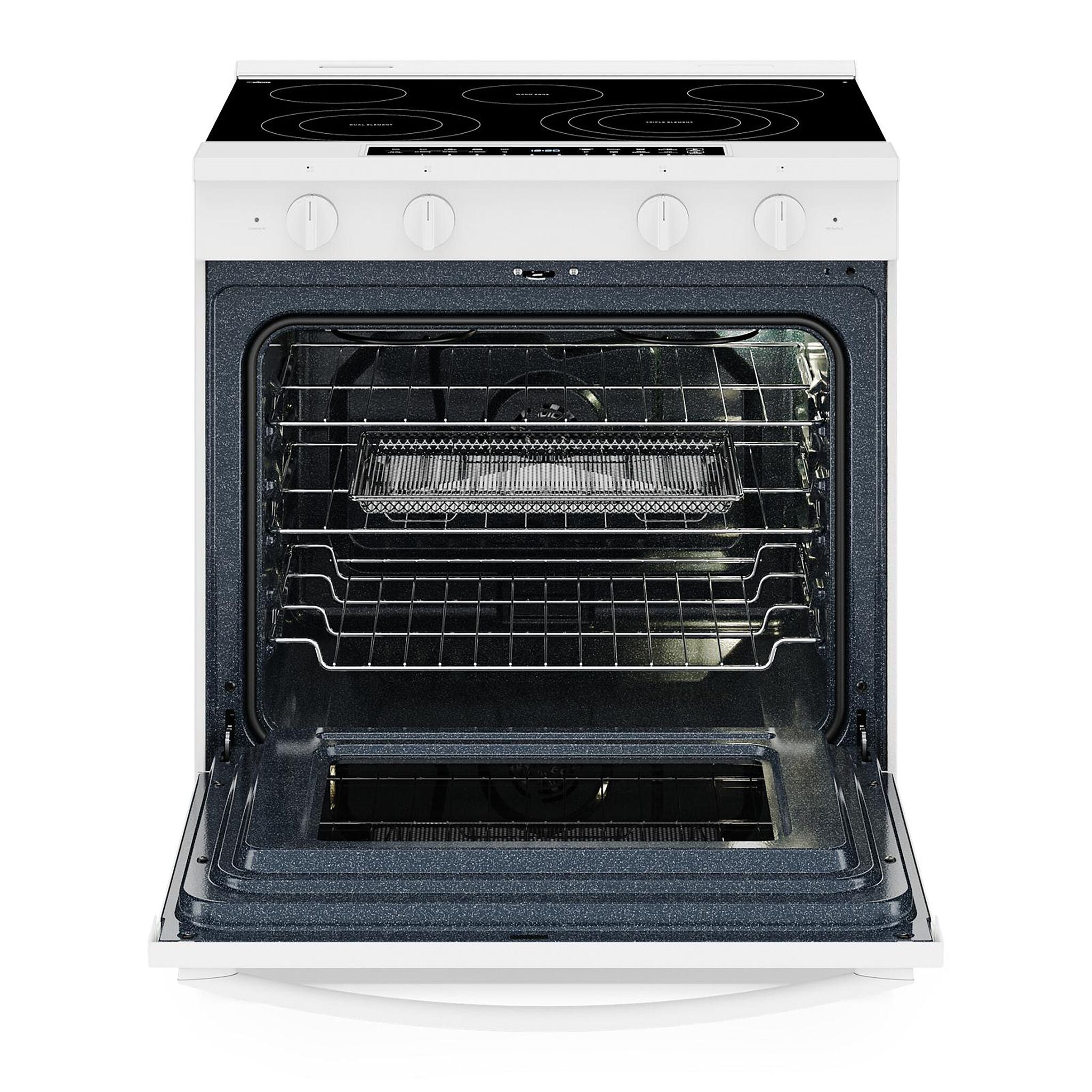 Whirlpool White Slide-In Electric Range (5.3 Cu.Ft.) - YWSES7530RW