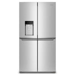 Whirlpool 36" 19.14 Cu. Ft. Fingerprint Resistant Stainless Steel 4-Door French Door Refrigerator - WRQC7836RZ