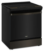 Whirlpool Black on Stainless 30" Induction Range (6.40 Cu Ft) - WSIS5030RV