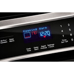 Whirlpool Black on Stainless 30" Induction Range (6.40 Cu Ft) - WSIS5030RV