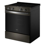 Whirlpool Black-on-Stainless Slide-In Electric Convection Range (5.3 cu.ft.) - YWSES5030SV