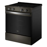 Whirlpool Black-on-Stainless Slide-In Electric Convection Range (5.3 cu.ft.) - YWSES5030SV