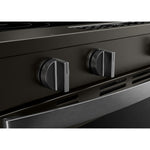 Whirlpool Black-on-Stainless Slide-In Electric Convection Range (5.3 cu.ft.) - YWSES5030SV