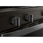 Whirlpool Black-on-Stainless Slide-In Electric Convection Range (5.3 cu.ft.) - YWSES5030SV