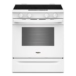 Whirlpool White Slide-In Electric Convection Range (5.3 cu.ft.) - YWSES5030SW