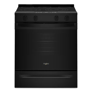Whirlpool Black Slide-in Electric Convection Range (5.3 cu.ft.) - YWSES5030SB