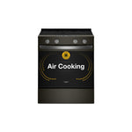 Whirlpool Black Slide-in Electric Convection Range (5.3 cu.ft.) - YWSES5030SB--