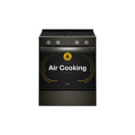 Whirlpool Black-on-Stainless Slide-In Electric Convection Range (5.3 cu.ft.) - YWSES5030SV--