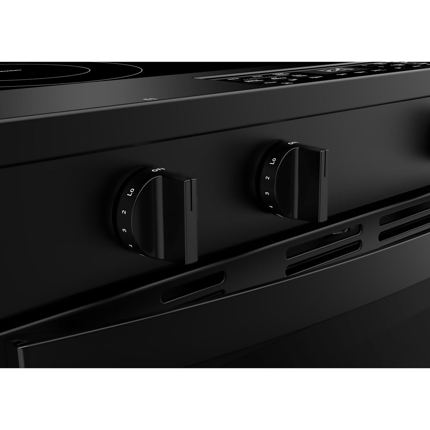 Whirlpool Black Slide-in Electric Convection Range (5.3 cu.ft.) - YWSES5030SB